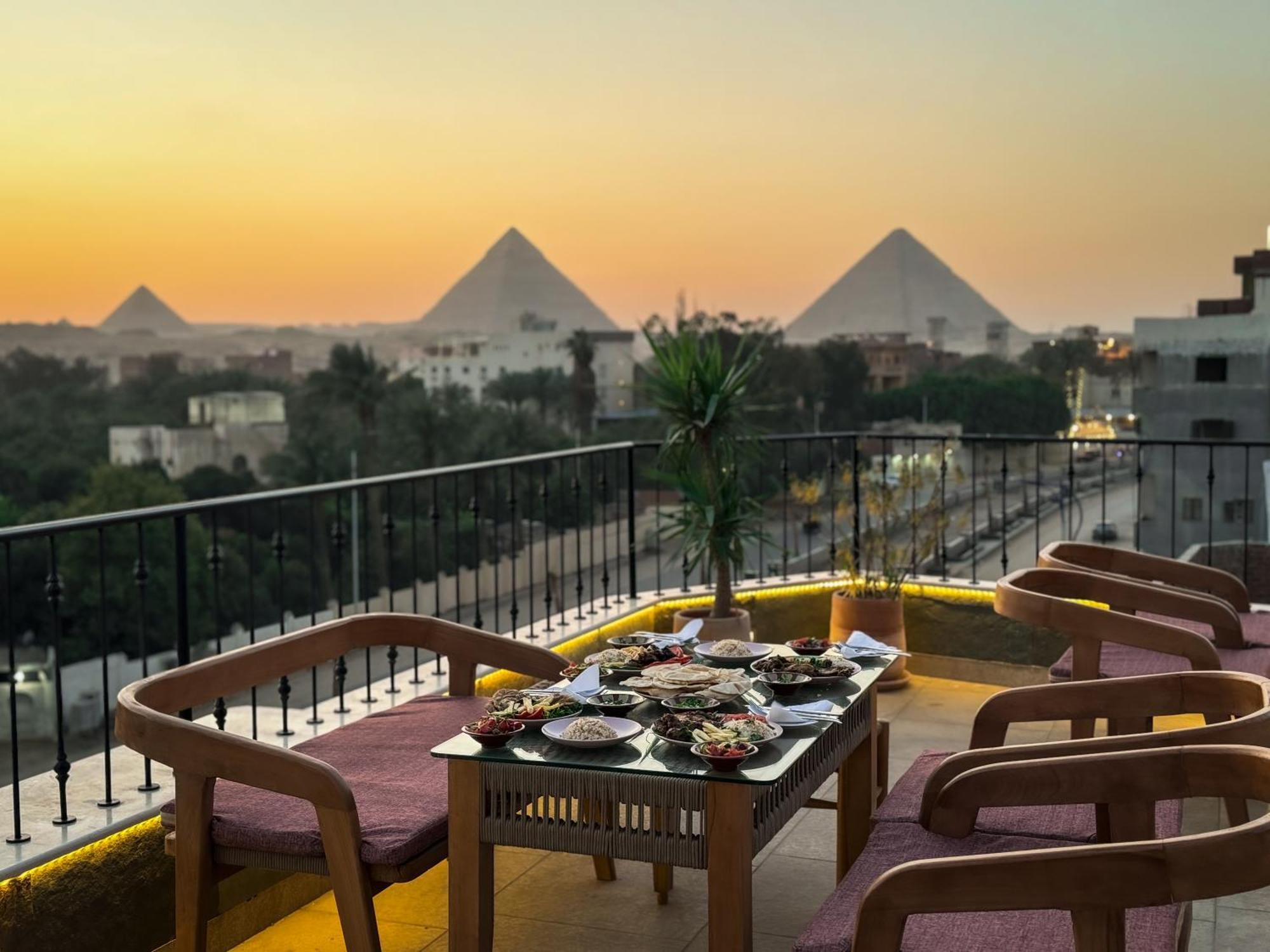 Almas Pyramids View Hotel Il Il Cairo Esterno foto